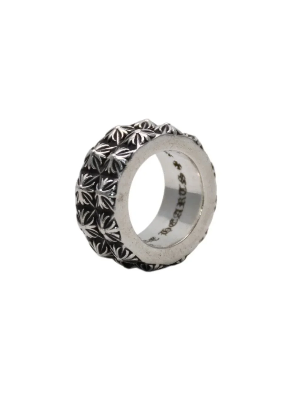 Chrome Hearts Pete Punk Ring Pyramid 925 Sterling Silver